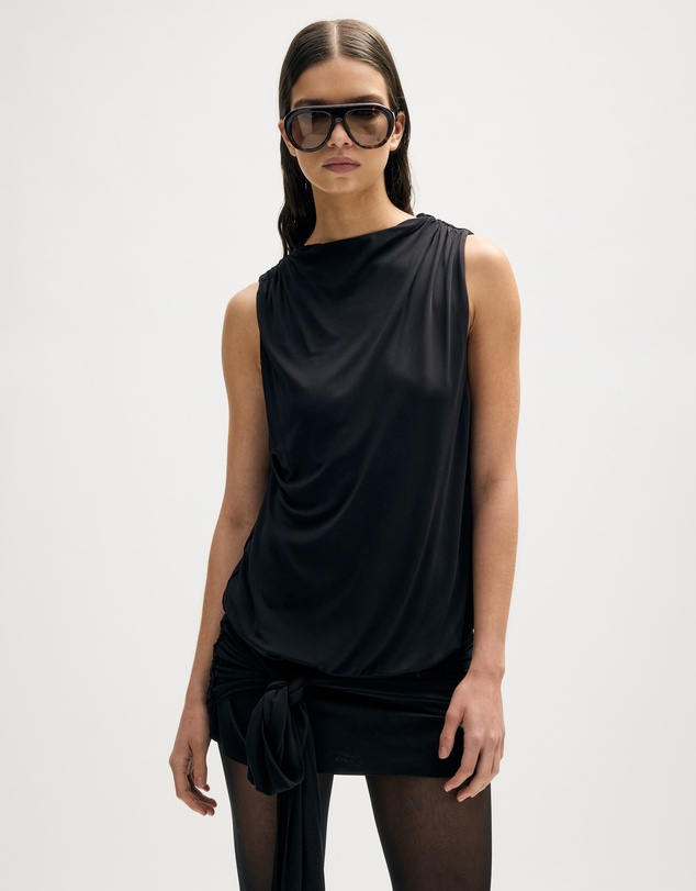 Minima Esenciales - Kyler Draped Mini Dress