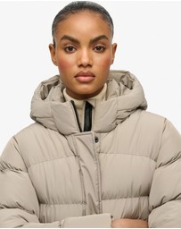 Superdry - Hooded Sports Puffer Mid Jacket