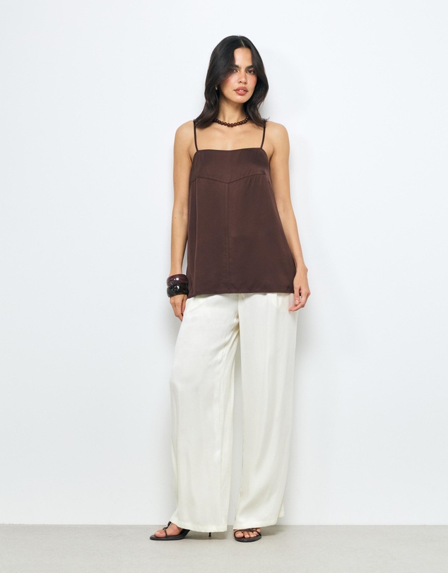 AERE - Stella Spaghetti Strap Cami Top