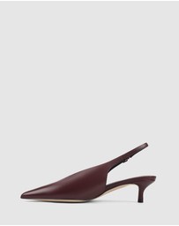 Siren - Fly Point Toe Slingbacks