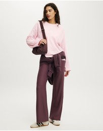 Cotton On Body Active - Long Sleeve Graphic Crew Tee