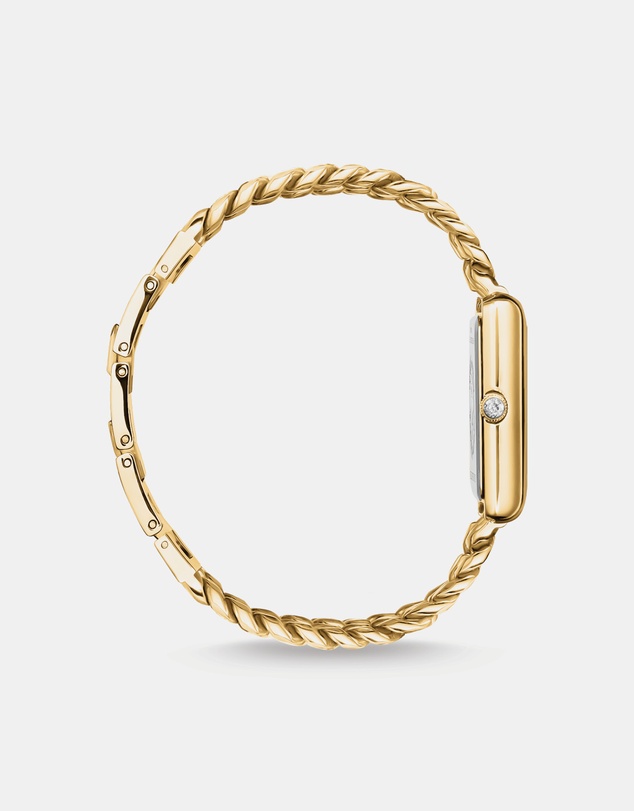 THOMAS SABO - THOMAS SABO Ladies Rectangular Watch in Gold