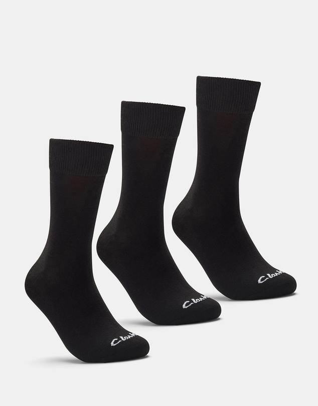 Clarks - 3-Pack Crew Socks