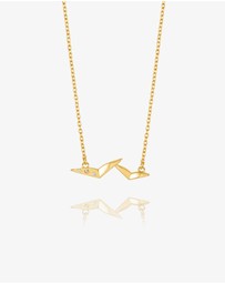Rachel Jackson - Dreamcatcher Bird Necklace Gold
