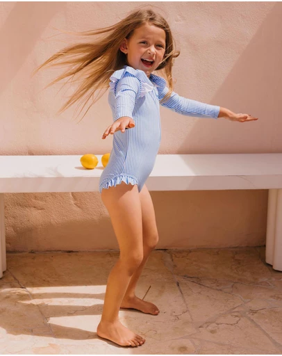 Huxbaby - Limonata Frill Swimsuit - ICONIC EXCLUSIVE - Babies-Kids