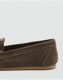 M.N.G - Suede Moccasin