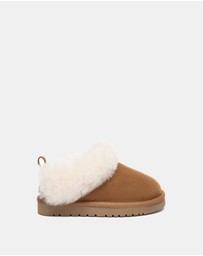 EVERAU - Australian Shepherd Ugg Glacial Kids Cow Suede Upper UGG Boots