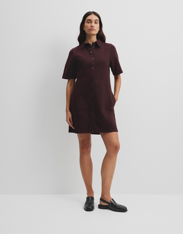 Country Road - Denim Mini Dress