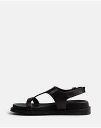 Wittner - Anina Pebble Leather Footbed Sandals