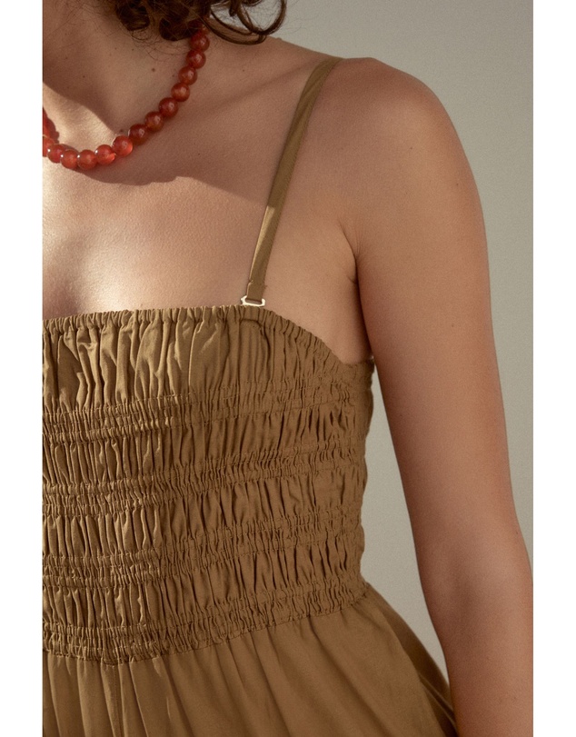 NEXT - Shirred Bandeau Jumpsuit