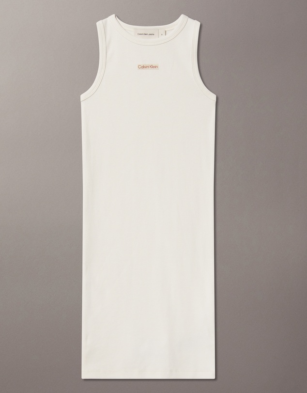 Calvin Klein Jeans - Girls Slim Ribbed Sleeveless Dress