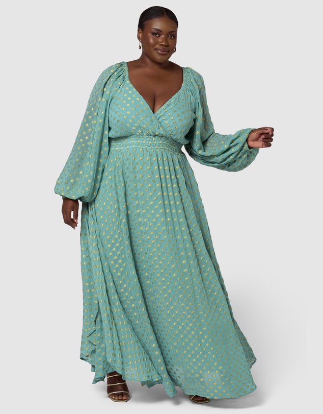 The Poetic Gypsy - Mystic Moonlight Maxi Dress