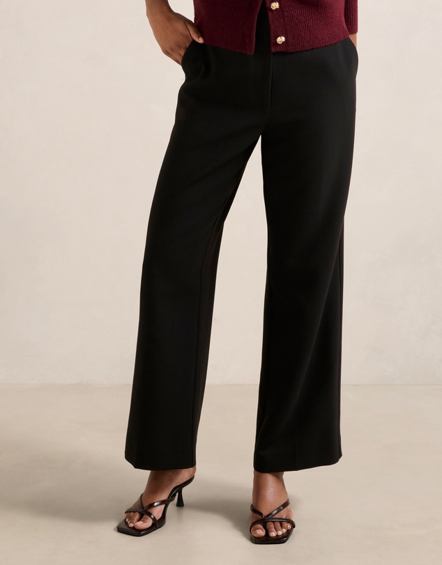 Forever New Petite - Freya Petite High Waist Wide Leg Pants