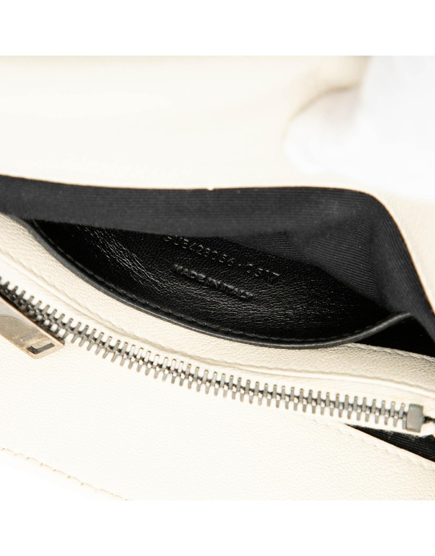 Pre-Loved by Azura Reborn - Pre-Loved Medium Chevron Sheepskin Monogram College Satchel