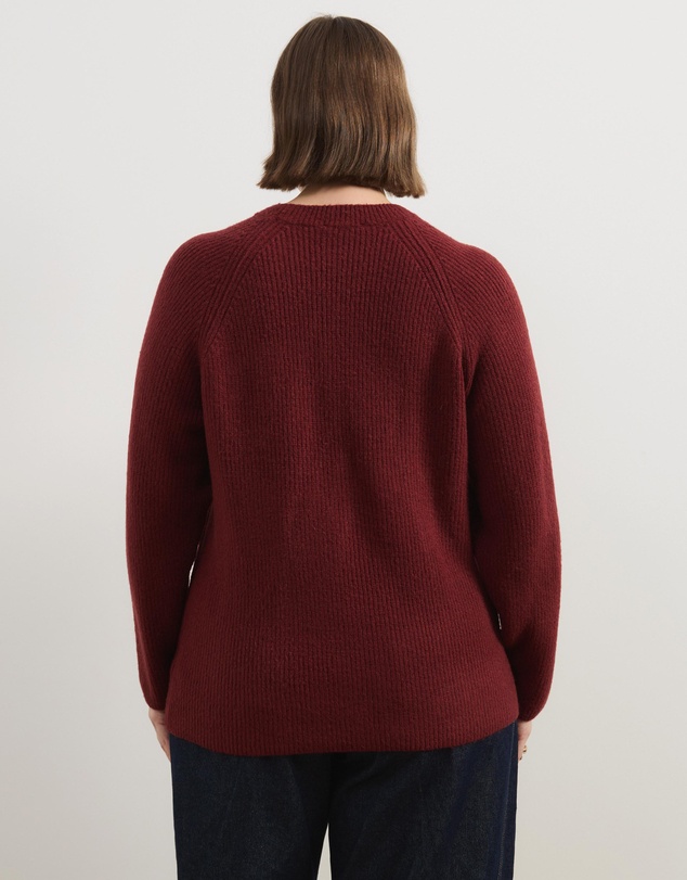 Atmos&Here Curvy - Saylor Long Sleeve Knit Jumper