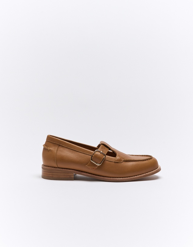 Walnut Melbourne - Helena Leather Loafer