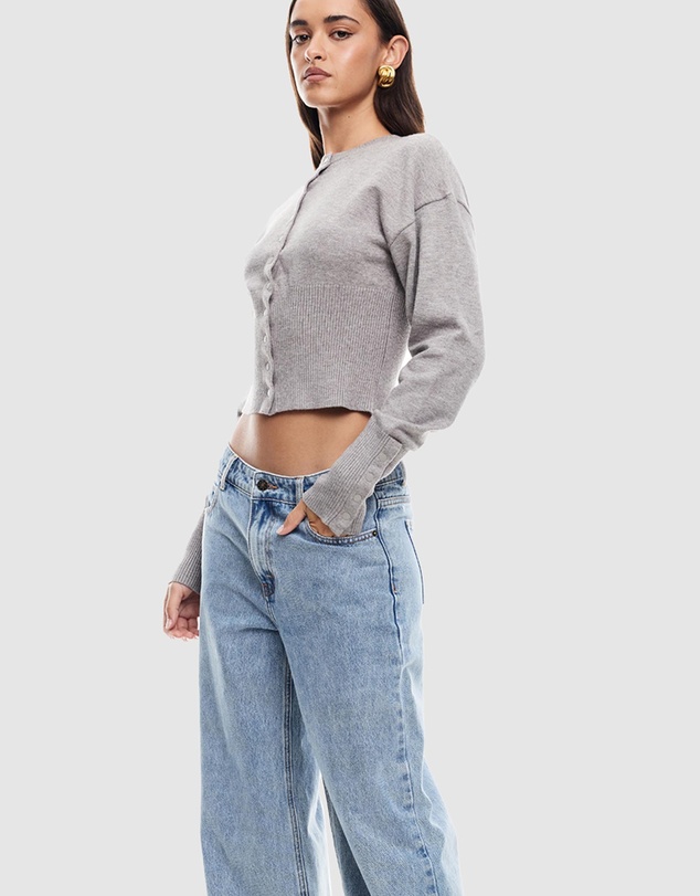 Lioness - Head In The Clouds Cardigan - ICONIC EXCLUSIVE