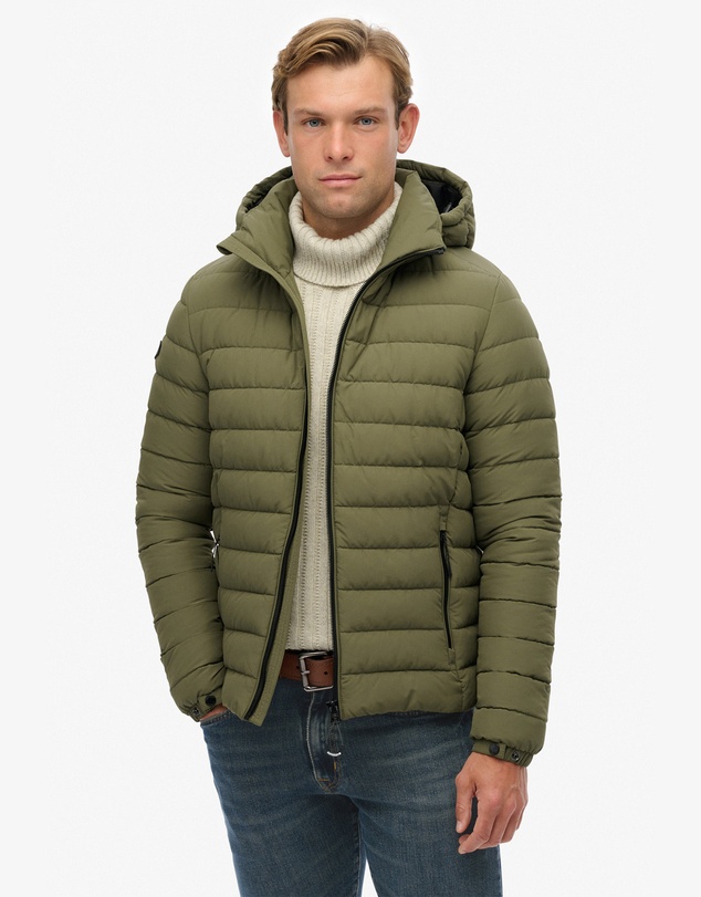 Superdry - Hooded Fuji Padded Slim Fit Jacket