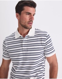 Sportscraft - Sc Stripe Pique Polo