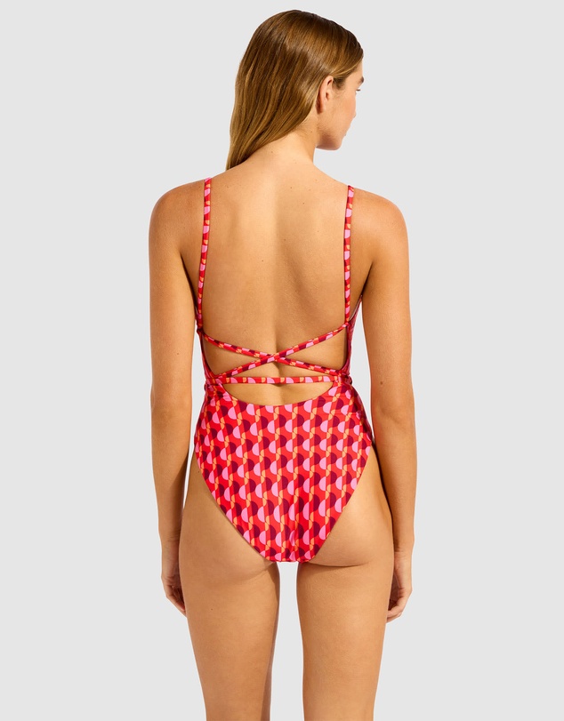 Seafolly - Sorrento Reversible Squareneck Onepiece