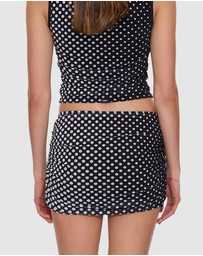 Thrills - Disconnect Mesh Mini Skirt