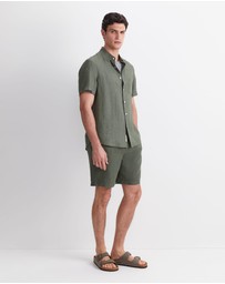 Sportscraft - Short Sleeve Delave Linen Shirt