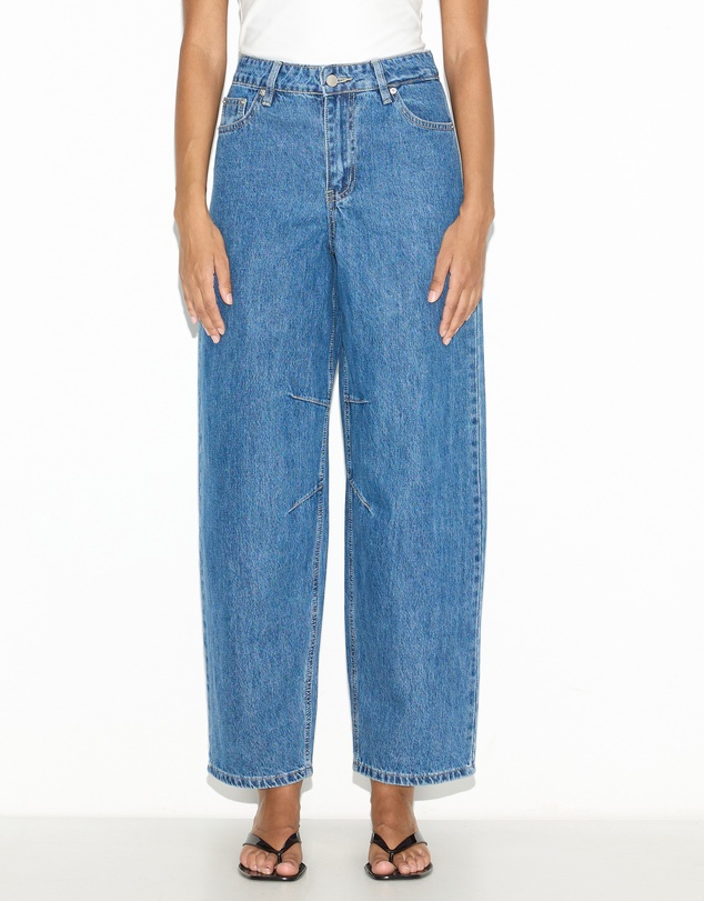 Dazie - Palma Mid Rise Barrel Jeans