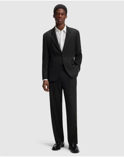 HUGO - Two-Piece Modern-Fit Suit in Stretch Twill