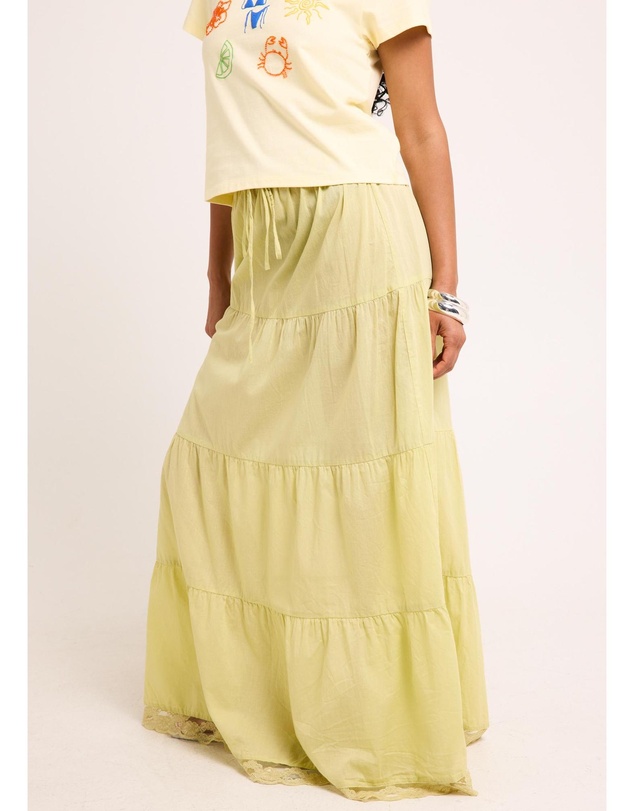 Subtitled - Provence Maxi Skirt