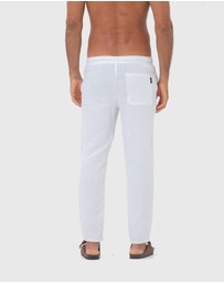Coast Clothing - Coast Linen Pant - White