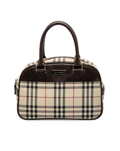 Pre-Loved by Azura Reborn - Pre-Loved House Check Canvas Handbag
