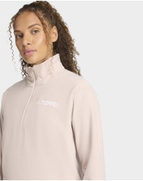 adidas Performance - Multi Essentials 1/2 Zip Fleece Jacket Womens