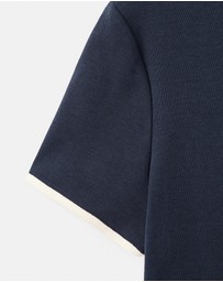 M.N.G - Buttoned Cotton T-Shirt