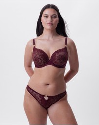 Bras N Things - Edelweis Lightly Lined Bra - Berry