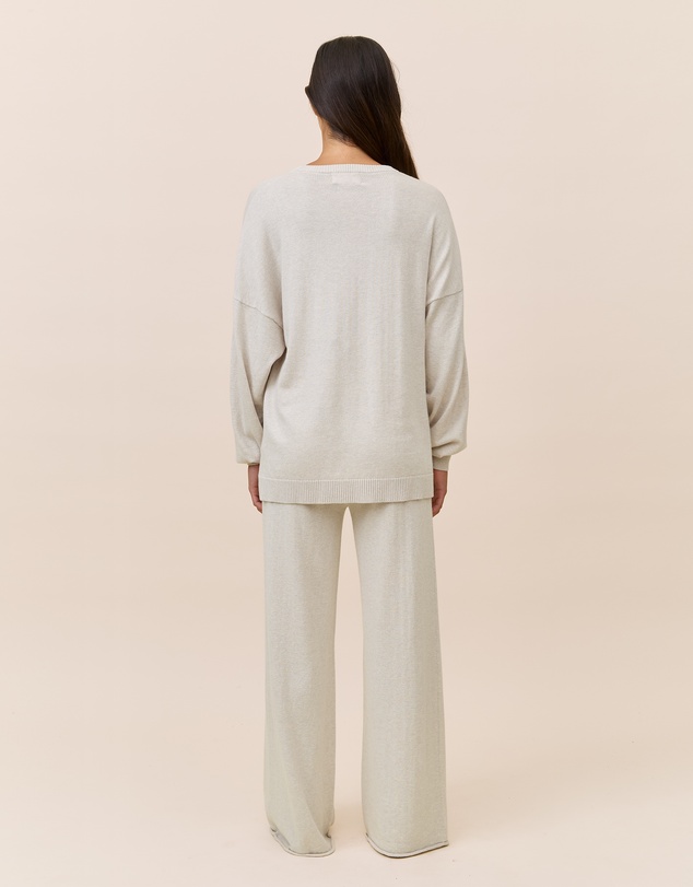 Papinelle - Cotton Cashmere Straight Leg Pant