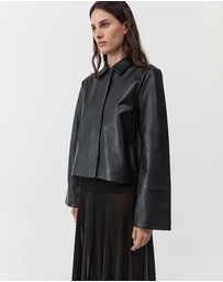 St. Agni - Leather Minimal Jacket