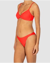 Baku Swimwear - Rococco 80s Rio Scoop Bikini Bottom