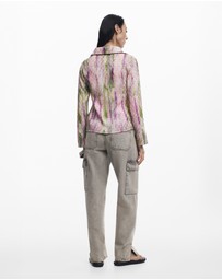Desigual - Watercolor gradient blouse