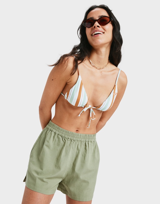 Roxy - Womens Lekeitio Bay II Elastic Waist Shorts