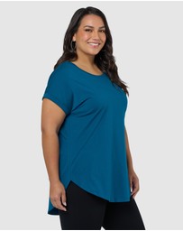 Indigo Tonic - Lauren Longline Tee