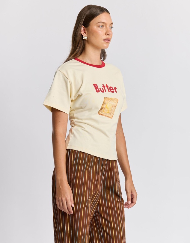 MAKU - Butter On Toast Fitted Tee