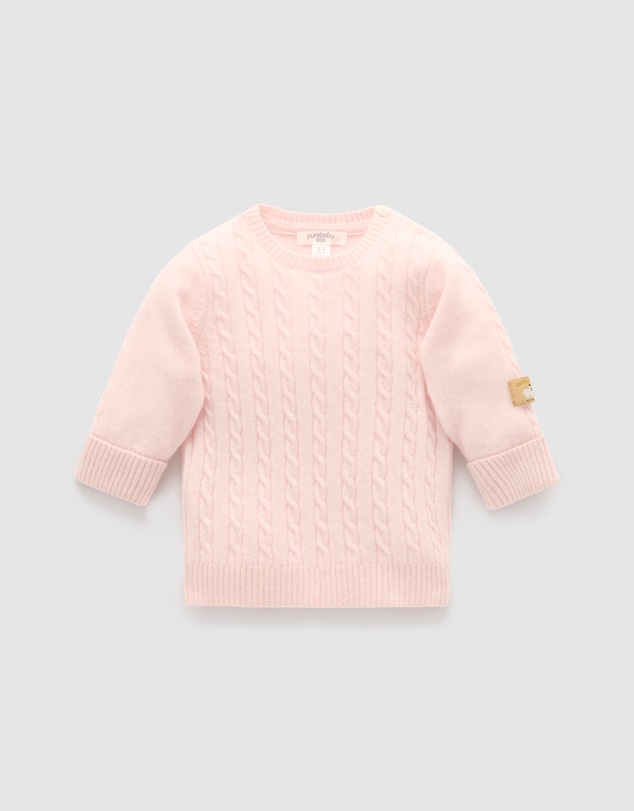 Purebaby - Cashmere Jumper - Kids-Babies