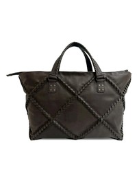 Pre-Loved by Azura Reborn - Pre-Loved Nappa Diamond Intrecciato Tote