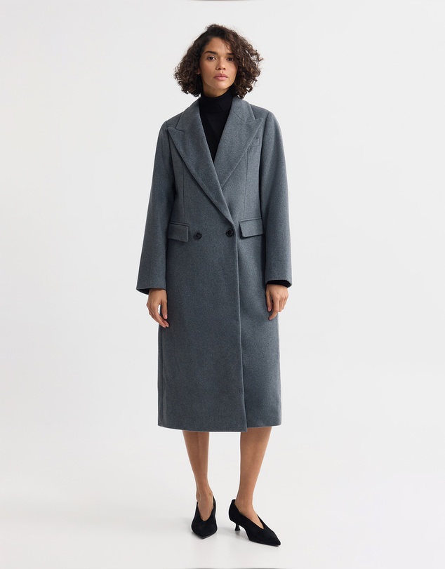 Oxford - Saskia Double Breasted Wool Rich Coat