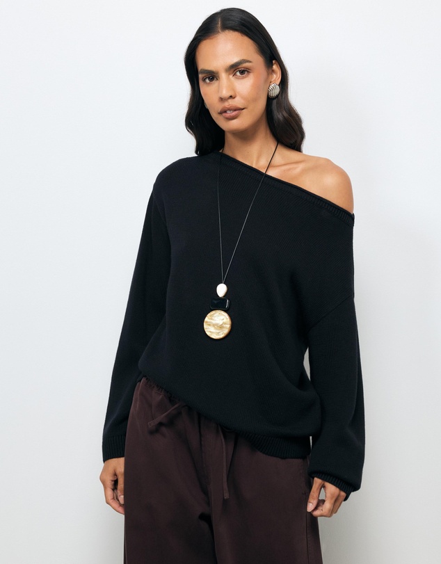 AERE - Nika Cotton Cashmere Knit Jumper