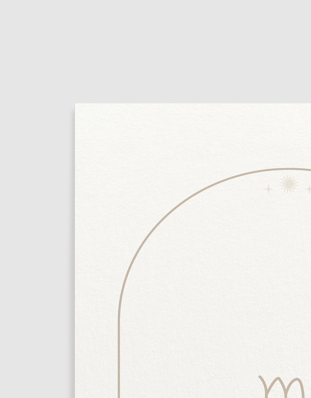 Olive et Oriel - Scorpio Zodiac Art Print