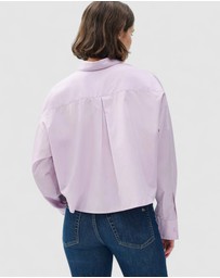 rag & bone - Marin Cropped Shirt