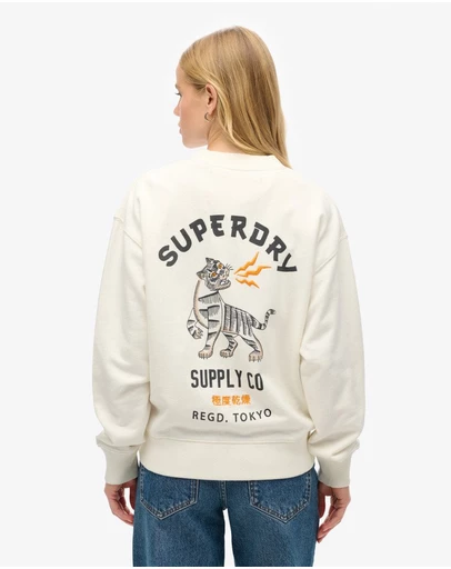 Superdry - Workwear Graphic Loose Crew