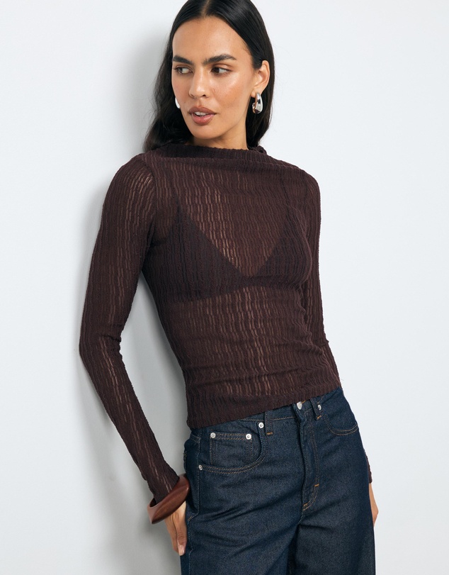 AERE - Valentina Long Sleeve Top