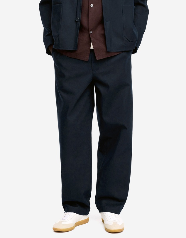 ARKET - Loose Cotton Linen Trousers
